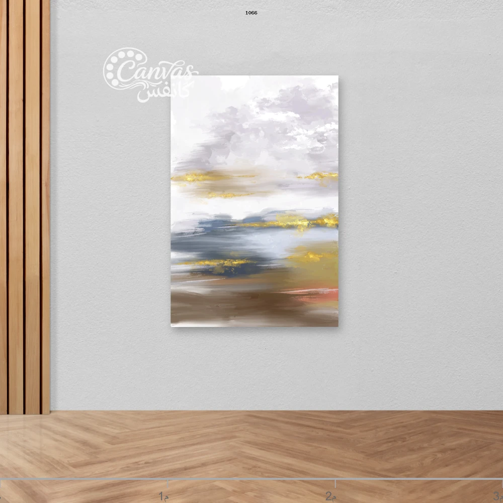 منظر طبيعي مع ألوان دافئة وباردة